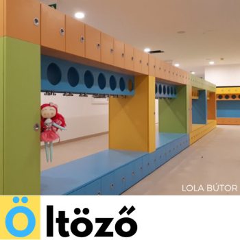 Egyedi óvodai öltözőszekrények