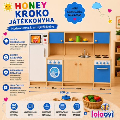 óvodai játékkonyha szett